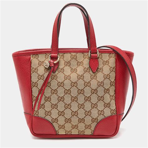 gucci bree tote small|gucci small denim bag.